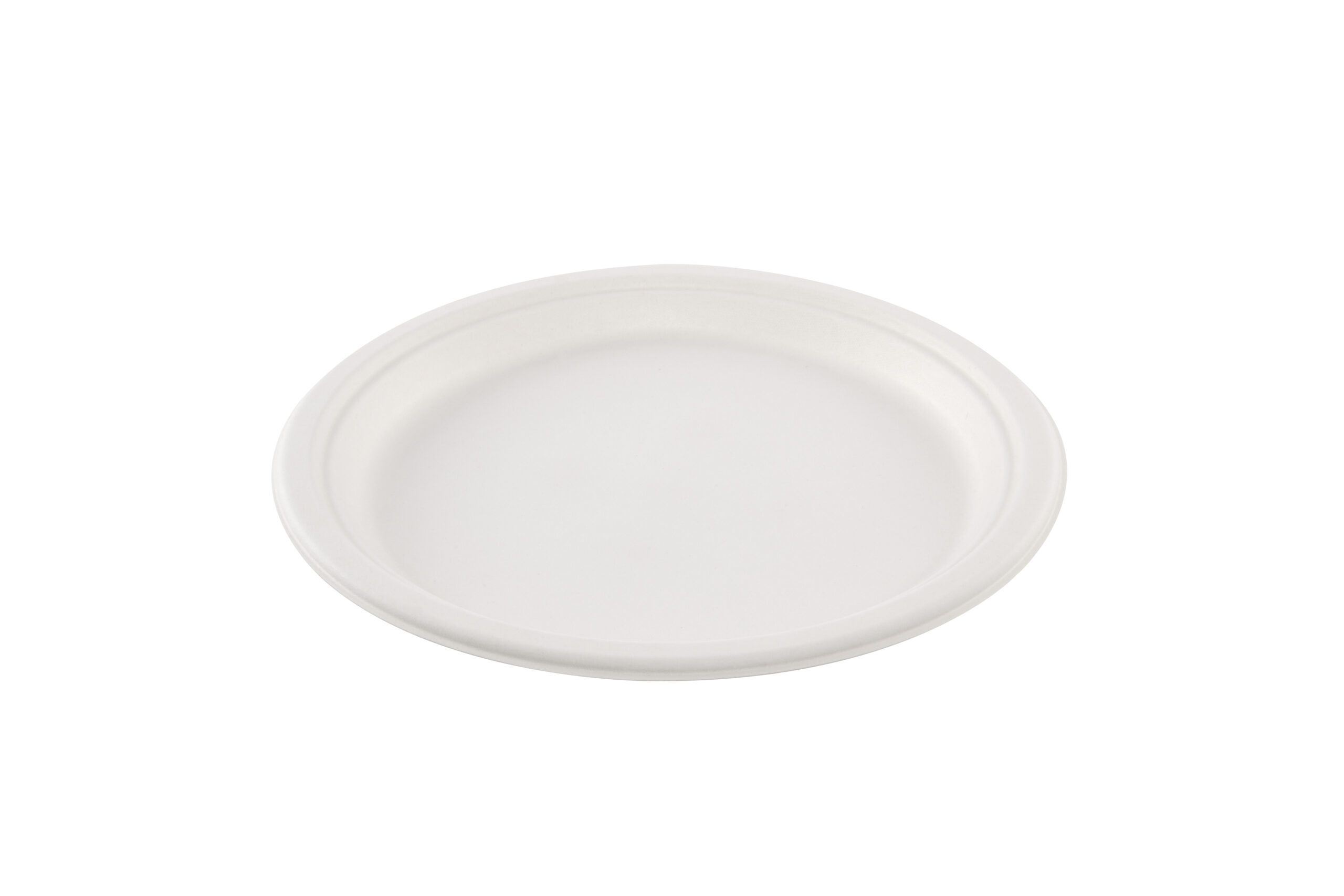Assiette ronde bagasse