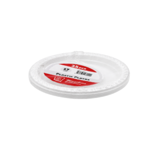 Assiette en plastique