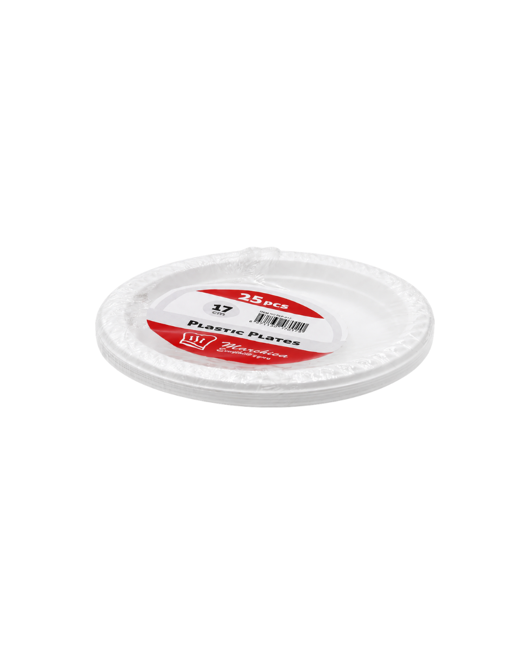 Assiette en plastique