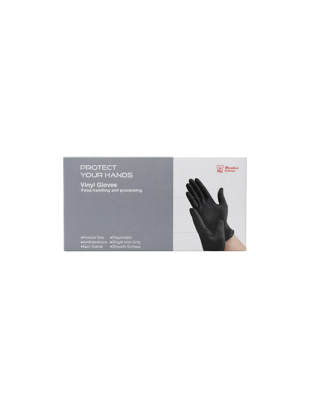 Gants vinyle M